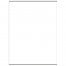 8.5" x 11"  Sheet Label