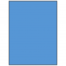 8.5" x 11"  Sheet Label