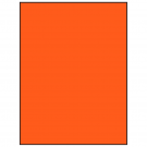 8.5" x 11"  Sheet Label