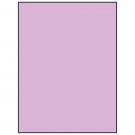 8.5" x 11"  Sheet Label