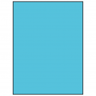 8.5" x 11"  Sheet Label