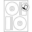 4.656" x 4.656"  Sheet Label