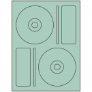 4.656" x 4.656"  Sheet Label