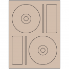 4.656" x 4.656"  Sheet Label