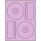 4.656" x 4.656"  Sheet Label