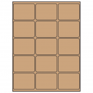 2.6875" x 2"  Sheet Label