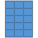 2.6875" x 2"  Sheet Label