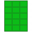 2.6875" x 2"  Sheet Label