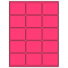 2.6875" x 2"  Sheet Label