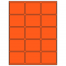 2.6875" x 2"  Sheet Label