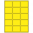 2.6875" x 2"  Sheet Label