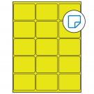 2.6875" x 2"  Sheet Label