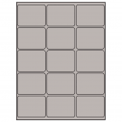 2.6875" x 2"  Sheet Label