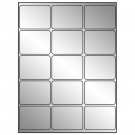 2.6875" x 2"  Sheet Label