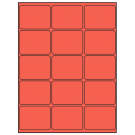 2.6875" x 2"  Sheet Label