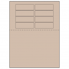 3.1875" x 1"  Sheet Label