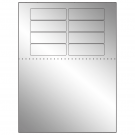 3.1875" x 1"  Sheet Label