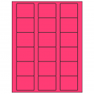 2.125" x 1.75"  Sheet Label