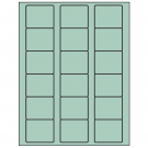 2.125" x 1.75"  Sheet Label