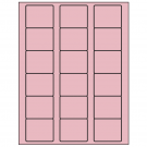 2.125" x 1.75"  Sheet Label