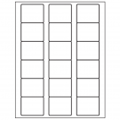 2.125" x 1.75"  Sheet Label