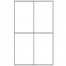 4.25" x 7"  Sheet Label