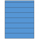 8.5" x 1.5"  Sheet Label