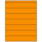 8.5" x 1.5"  Sheet Label