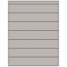 8.5" x 1.5"  Sheet Label