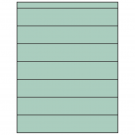 8.5" x 1.5"  Sheet Label