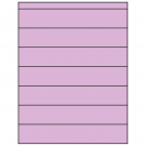 8.5" x 1.5"  Sheet Label