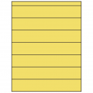 8.5" x 1.5"  Sheet Label