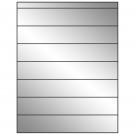 8.5" x 1.5"  Sheet Label