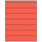 8.5" x 1.5"  Sheet Label