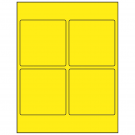 3.875" x 3.875"  Sheet Label