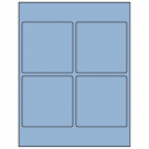 3.875" x 3.875"  Sheet Label