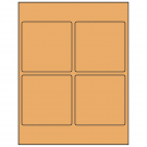 3.875" x 3.875"  Sheet Label