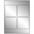 3.875" x 3.875"  Sheet Label