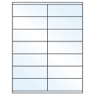 4.25" x 1.5"  Sheet Label