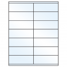 4.25" x 1.5"  Sheet Label