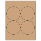 3.9375" x 3.9375"  Sheet Label