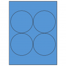 3.9375" x 3.9375"  Sheet Label