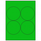 3.9375" x 3.9375"  Sheet Label