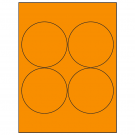 3.9375" x 3.9375"  Sheet Label