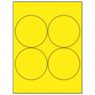 3.9375" x 3.9375"  Sheet Label