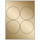 3.9375" x 3.9375"  Sheet Label