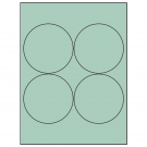 3.9375" x 3.9375"  Sheet Label