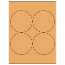 3.9375" x 3.9375"  Sheet Label