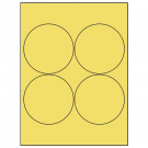 3.9375" x 3.9375"  Sheet Label