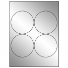 3.9375" x 3.9375"  Sheet Label